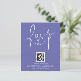 Budget QR Code Script Weduwend Blue RSVP