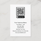 Budget QR-code Visitekaartjes (Voorkant)