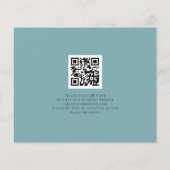 Budget QR-code voor altijd Eucalyptus Opslagdatum (Achterkant)