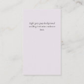 Budget QR-code website RSVP hotel huwelijksdetails Visitekaartje (Achterkant)