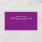 Budget QR-code website RSVP hotel trouwdetails  Informatiekaartje (Achterkant)