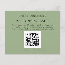 Budget QR Code Weddenschap Website Sage Encl