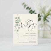 Budget QR Eucalyptus Ivory Sage We Weduwen (Staand voorkant)