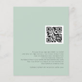 Budget QR Eucalyptus Ivory Sage We Weduwen (Achterkant)