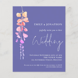 Budget QR Eucalyptus Periwinkle Weddenschappen Uit