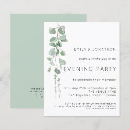 Budget QR Eucalyptus Weddenschappen Evening Party