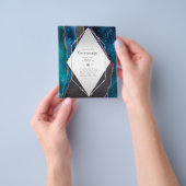 BUDGET QUINCEANERA - AGATE Glamour Chic met Glitte Flyer (Hand)