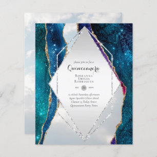 BUDGET QUINCEANERA - AGATE Sparkles Glamor Chic
