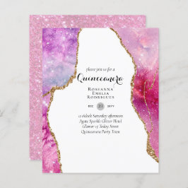 BUDGET QUINCEANERA - AGATE Sparkles Glamor Chic