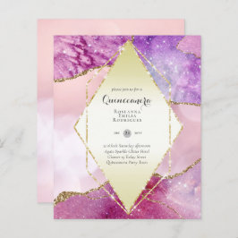 BUDGET QUINCEANERA - AGATE Sparkles Glamor Chic