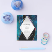 BUDGET QUINCEANERA - AGATE Sparkles Glamor Chic Flyer (Enkel)