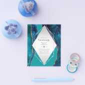 BUDGET QUINCEANERA - AGATE Sparkles Glamor Chic Flyer (Enkel)