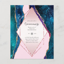 BUDGET QUINCEANERA - AGATE Sparkles Glamor Chic Flyer