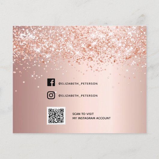 Budget Quinceanera roze blos foto Bewaar de datum (Achterkant)