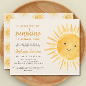 Budget Ray van Sunshine Boho Baby shower Invitatio