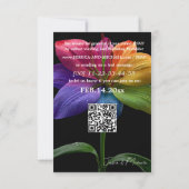 🌈 Budget Reacteer online RSVP Kaartje (Achterkant)
