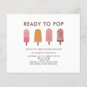 Budget Ready to Pop Baby shower QR Code Registry (Voorkant)