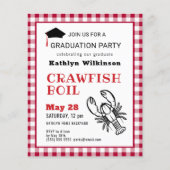 BUDGET Red 3 Foto Crawfish AFSTUDEERDER Party nodi (Voorkant)