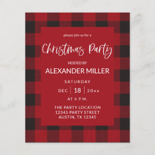 Budget Red Buffalo Pset Flannel Kerstfeest Flyer