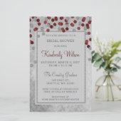 Budget Red Confetti Bridal Shower (Staand voorkant)
