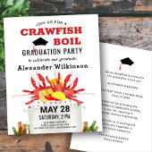 BUDGET Red Crawfish Boil AFSTUDEERDER Party - Uitn Flyer