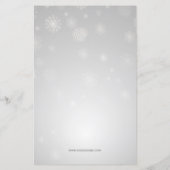 Budget Red Decing New Halls Moving Holiday Kaart (Achterkant)