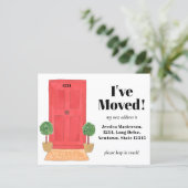 Budget Red door Ik heb de aankondiging verplaatst (Staand voorkant)