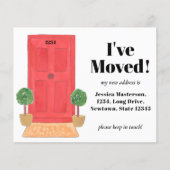 Budget Red door Ik heb de aankondiging verplaatst (Voorkant)