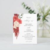 Budget Red Floral Wedding (Staand voorkant)