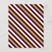 Budget Red & Gold Confetti Surprise Birthday Party (Achterkant)