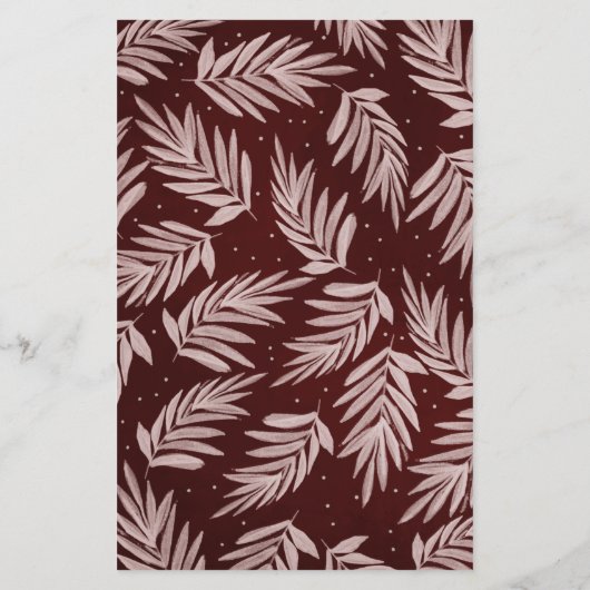 Budget Red Merry Arch Botanical Holiday Card (Achterkant)