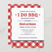 BUDGET Red Pset I DO BBQ Engagement Party (Voorkant / Achterkant)