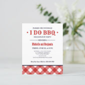 BUDGET Red Pset I DO BBQ Engagement Party (Staand voorkant)