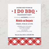BUDGET Red Pset I DO BBQ Engagement Party (Voorkant)