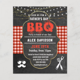 BUDGET Red Pset Vaderdag BBQ Party nodigt u uit