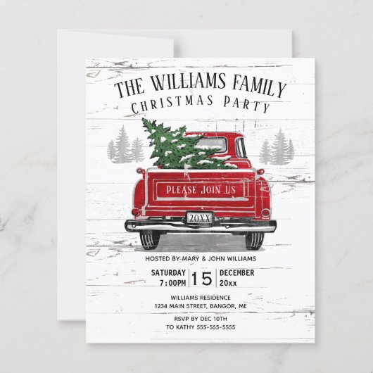 Budget  Red Truck (Voorkant)