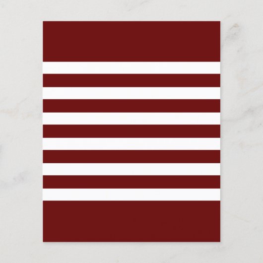 Budget Red White Photo Afstuderen Hartelijk dank (Achterkant)