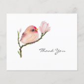 Budget Redpoll Bird All Occaise Bedankt Card (Voorkant)