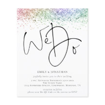 Budget regenbooglitter We doen QR Weddenschap uitn