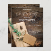 Budget Reindeer & Cadeau Kerstfeest 2 (Voorkant / Achterkant)