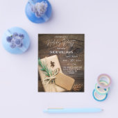 Budget Rendier & Kerstcadeau Kerstfeest 2 Flyer (Enkel)