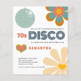 Budget Retro 70s Disco Bachelorette Party White