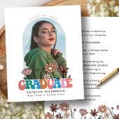 BUDGET Retro Floral Arch Foto AFSTUDEERDER Aankond