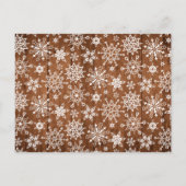 Budget Retro Kerst Rustieke FOTO Wenskaart Briefkaart (Achterkant)