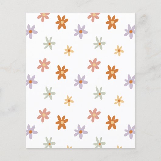 Budget Retro Sunshine Groovy Girl Birthday Party (Achterkant)