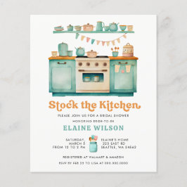 Budget Retro Voorraad van het Keuken Vrijgezellenf