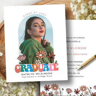 BUDGET Retro Wildflower Arch Foto AFSTUDEERDER Uit Flyer