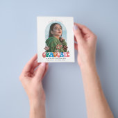 BUDGET Retro Wildflower Arch Foto AFSTUDEERDER Uit Flyer (Hand)