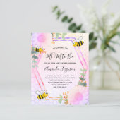 BUDGET Rijnboeg bijen Baby shower (Staand voorkant)