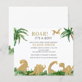 Budget Roar Dinosaur Baby shower